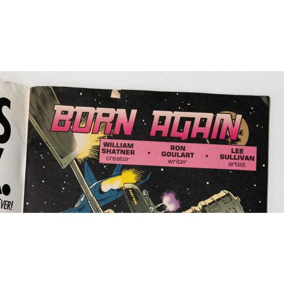 William Shatners Tek World #1 Comic Book Marvel 1992 1st Print - Picture 7 of 13